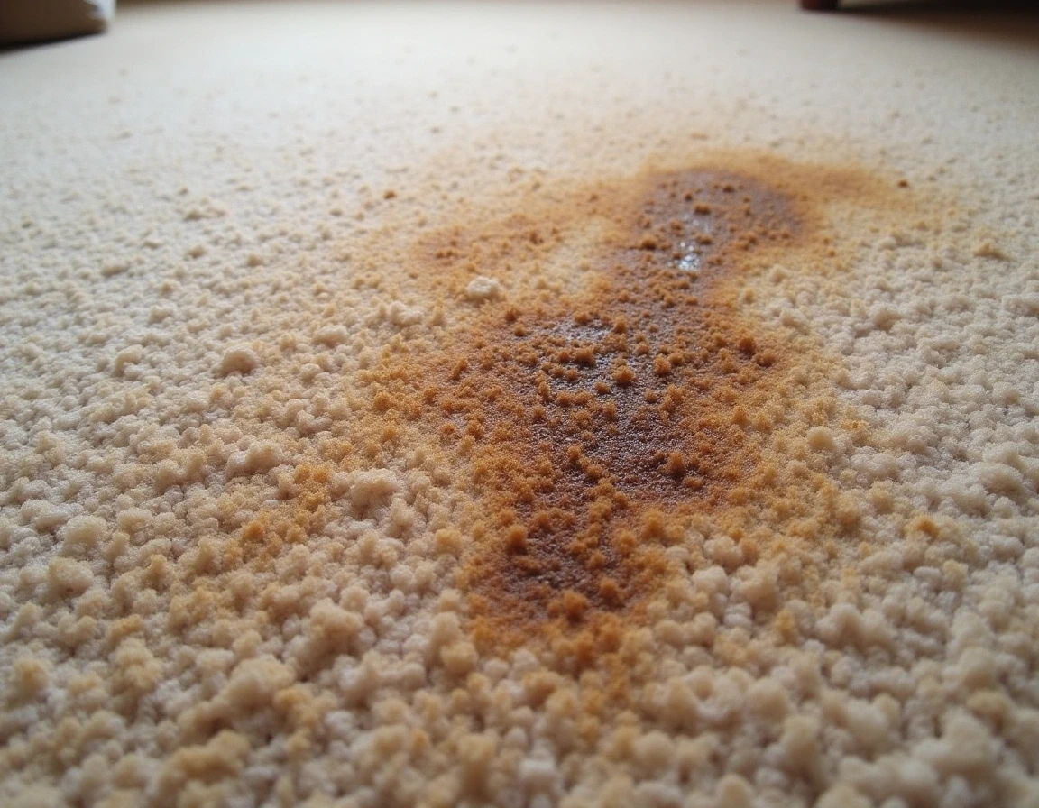 Carpet before cleaning